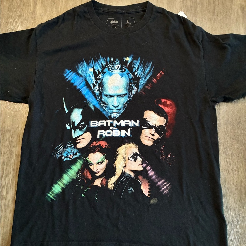 Batman Black Cotton T-Shirt